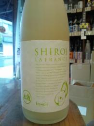 かわいい　白いラ・フランス　720ml
