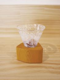 淳工房　『木グラス』　【吹雪・一位】　小サイズ(約70cc)