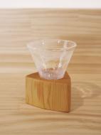 淳工房　『木グラス』　【ウズ・一位】　小サイズ(約70cc)