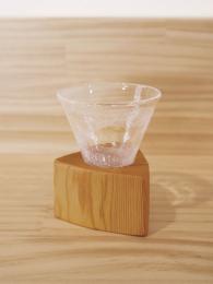 淳工房　『木グラス』　【ウズ・一位】　小サイズ(約70cc)